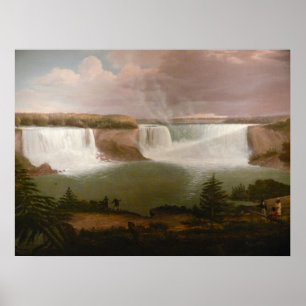 A General View of Niagara Falls by Alvan Fisher Poster