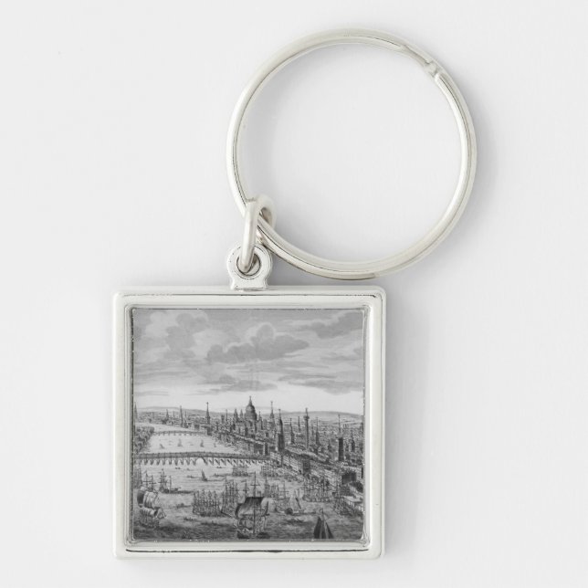 A General View of the City of London Key Ring (Front)
