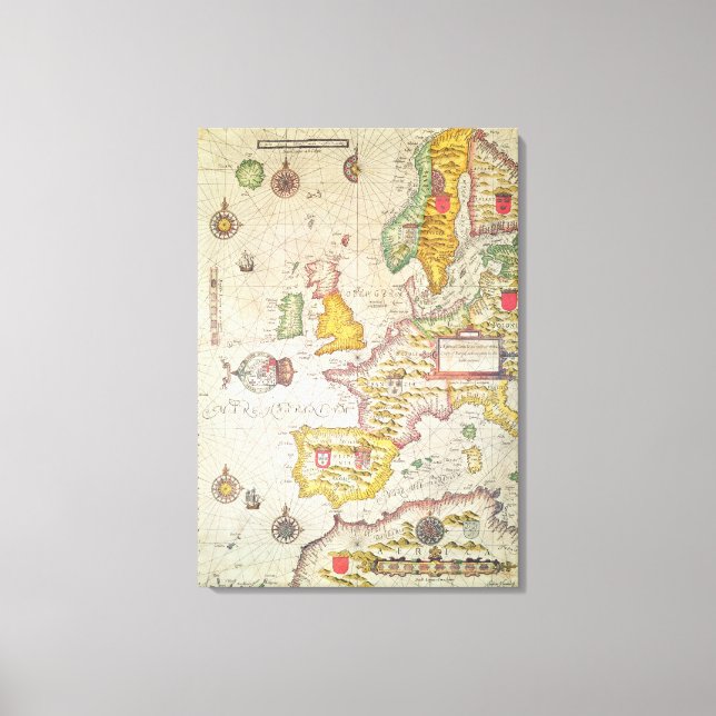 A Generall carde Canvas Print (Front)