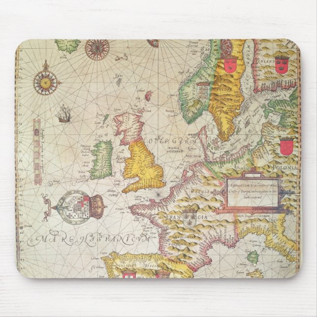 A Generall carde Mouse Mat (Front)