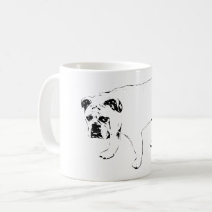 A Gentle Start, Bulldog Art Mug