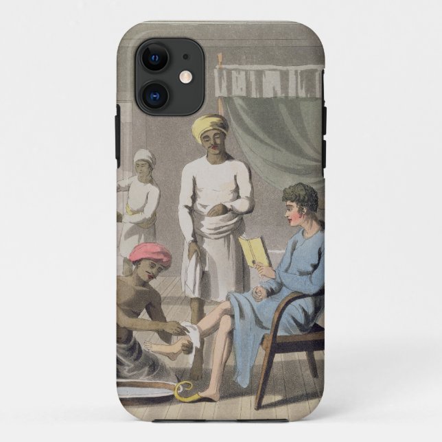 A Gentleman Dressing, attended by his Head Bearer, Case-Mate iPhone Case (Back)