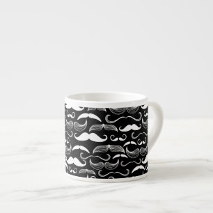 A Gentlemen's Club. Moustache pattern Espresso Cup