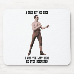 A Genuine Overly Manly Man Mouse Mat