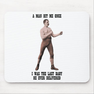 A Genuine Overly Manly Man Mouse Mat