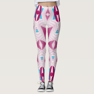 A geometric pattern "Ratti_Creative_Arts" Leggings