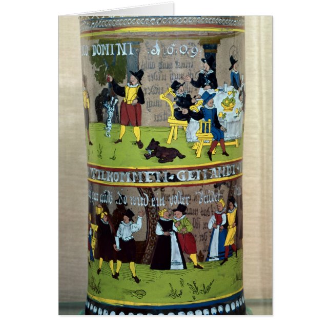 A German enamelled Humpen (Front)