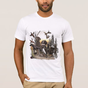 A German Shorthaired Pointer on point T-Shirt