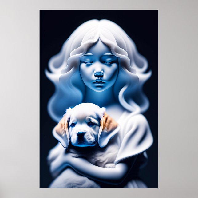 A Ghost Girl And Her Dog 3 Poster (Front)