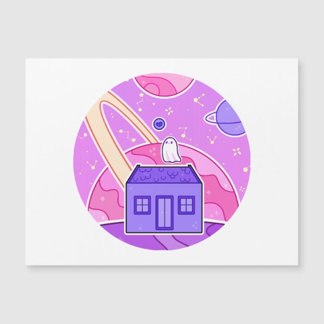 A ghost that lives on space (Front)