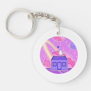 A ghost that lives on space key ring