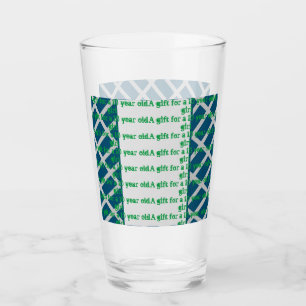 A gift for a 10-year-old girl_DEEP_BLUE_CUP Glass