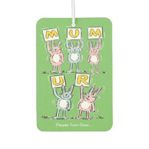A Gift for Mum. Mum is Fab! Car Air Freshener