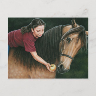 A Gift for Sunny Morgan Horse Art Postcard