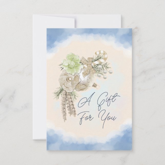 A Gift For You Announcement (Front)