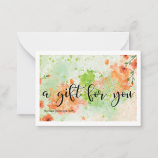 A Gift for You  Card