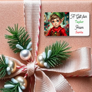 A Gift for You from Santa Gift Tag