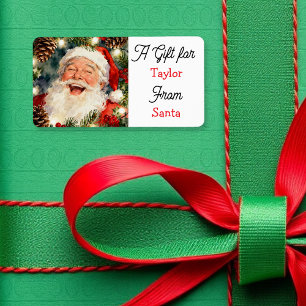A Gift for You from Santa Gift Tag
