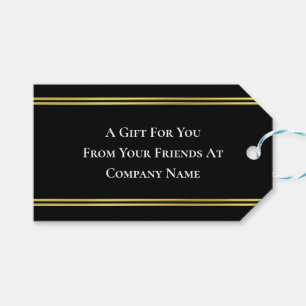 A Gift For You From Your Friends At Your Logo Here Gift Tags