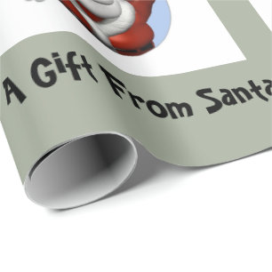A Gift From Santa Wrapping Paper
