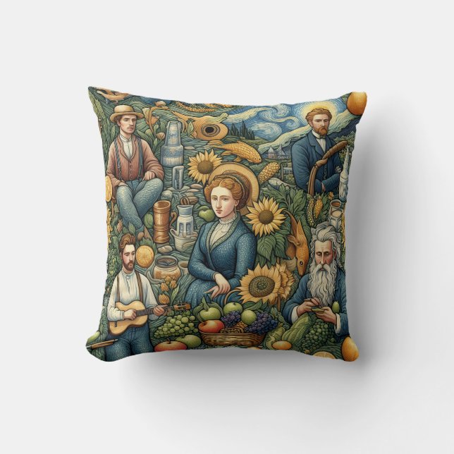 A gift full of sincerity,Pillow Cushion (Front)