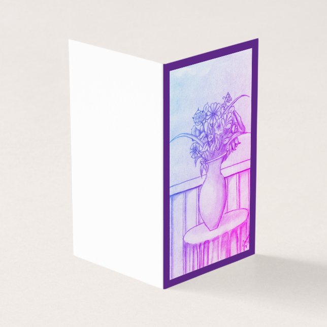 A Gift of Flowers - puple (Outside)