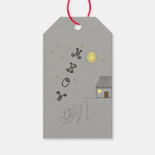 A gift tag for cat lovers