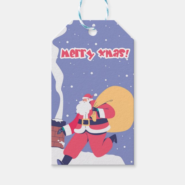 A gift tag Ho Ho Ho (Front)