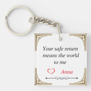 A Gift To Your Love Ones - Key Ring