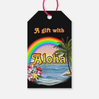 A Gift with Aloha Tags
