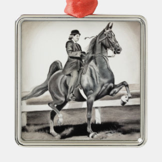 A Girl and A Dream by Linda Dalziel Metal Tree Decoration