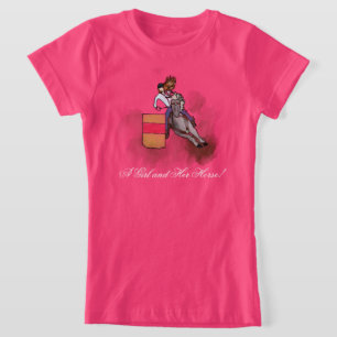 A Girl and Her Horse! T-Shirt