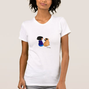 A Girl And Her Pug T-Shirt