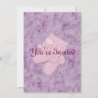 A Girl Baby Shower Invitations