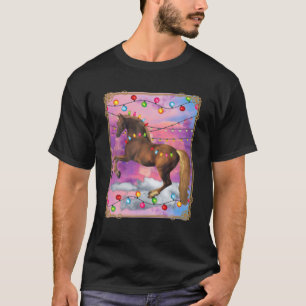 A Girl Boy Who Loves Horses Christmas Birthday Wes T-Shirt