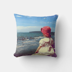 A Girl By the Sea Cushion