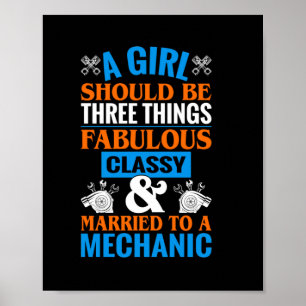 A Girl Should Be Married To Mechanic Poster