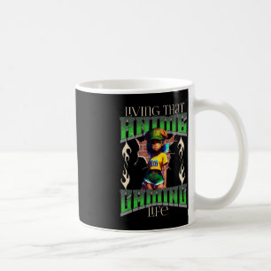 A Girl Who Loves Anime Japanese Coffee Mug