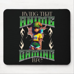 A Girl Who Loves Anime Japanese Mouse Mat