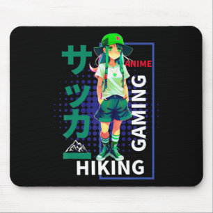 A Girl Who Loves Anime Mouse Mat