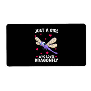 A Girl Who Loves Dragonflies