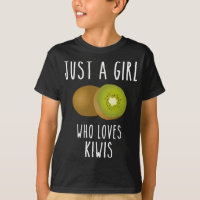 A girl who loves kiwi fruit kiwi fruit summer frui