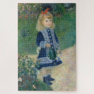 A Girl with a Watering Can: Pierre-Auguste Renoir Jigsaw Puzzle