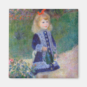 A Girl with a Watering Can, Renoir Magnet