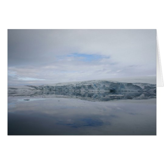 A GLACIER as viewed from the Palmer station. Card