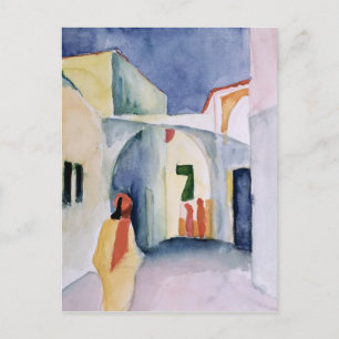 A Glance Down an Alley Postcard