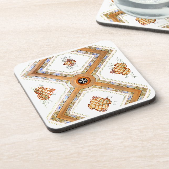 A Glass Ceiling Coaster (Left Side)