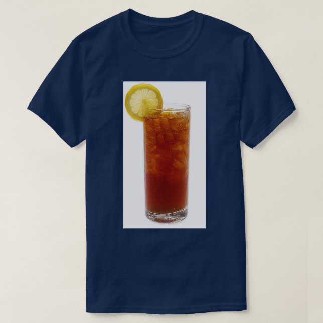 A Glass of Iced Tea T-Shirt (Design Front)