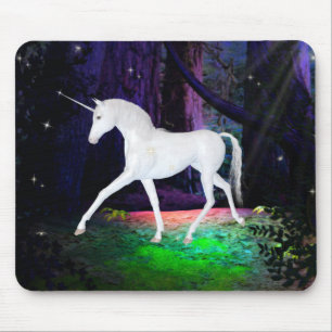 A Glimpse of a Unicorn - Fantasy Mousepad