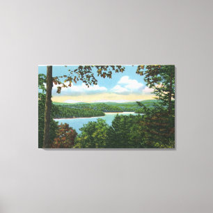 A Glimpse of Lake Garfield Canvas Print